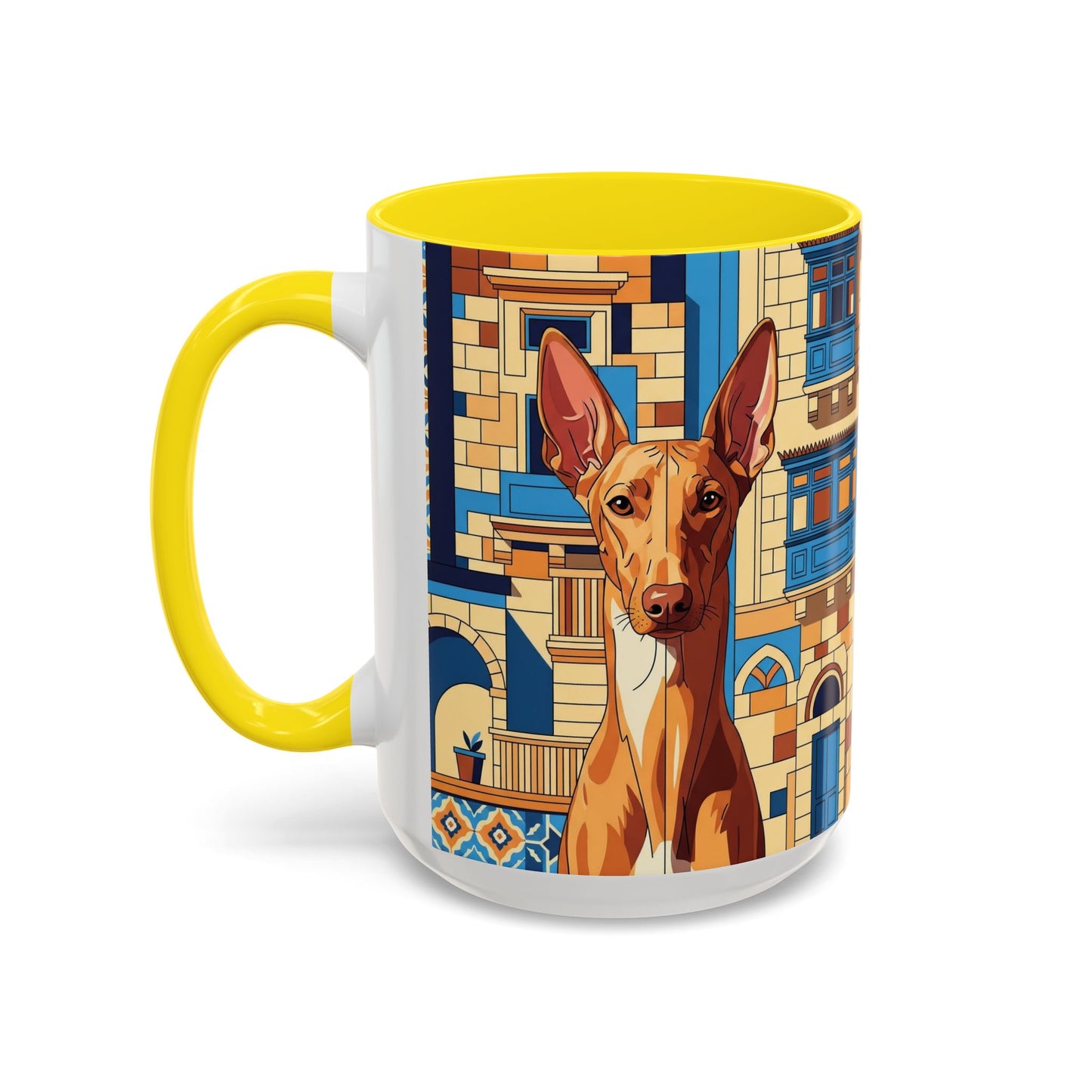 Taza de café con diseño de Pharaoh Hound: el regalo perfecto para los amantes de los perros.