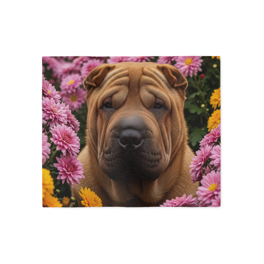 Couverture en sweat-shirt Shar-Pei