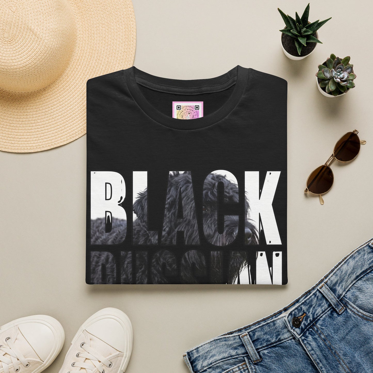 Black Russian Terrier Tee Shirt