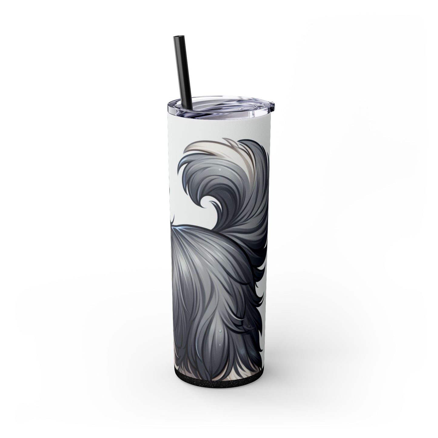 Old English Sheepdog Tumbler with Straw, 20oz