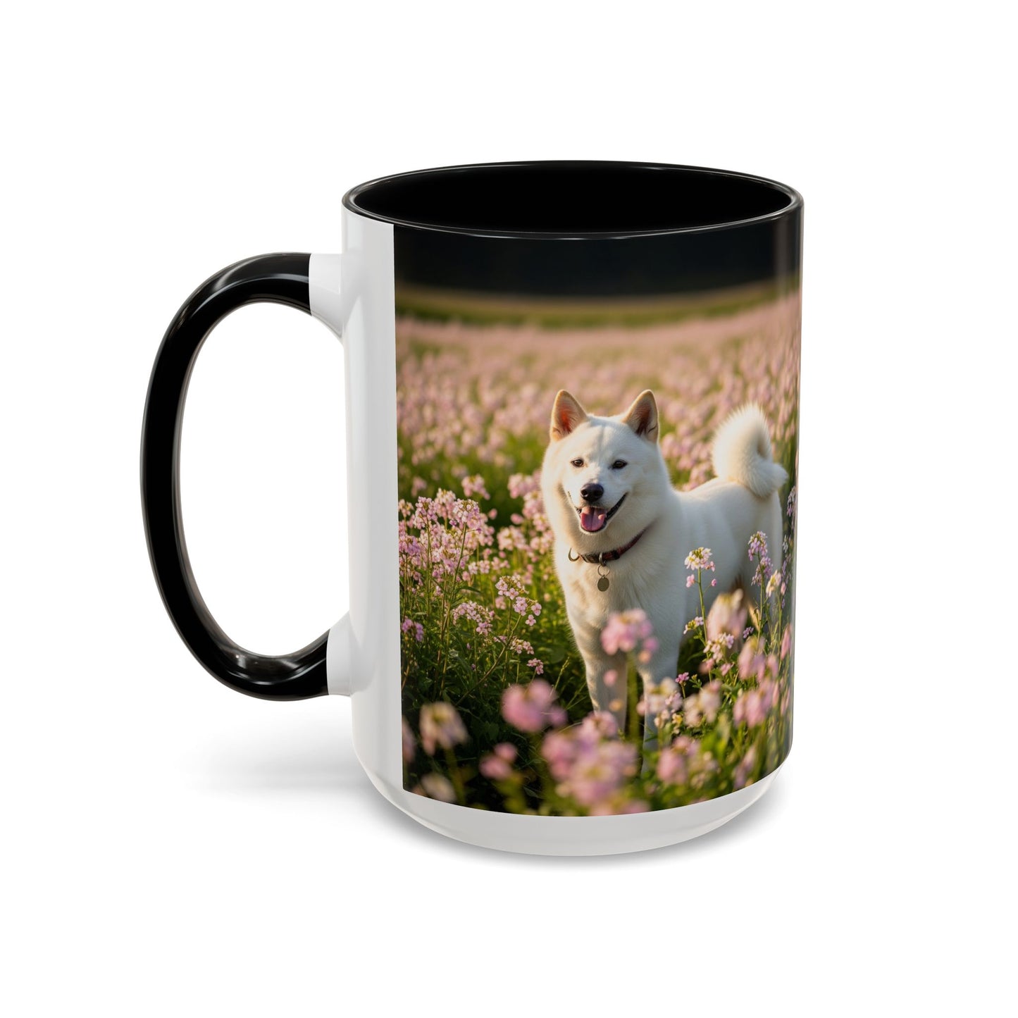 Mug Kishu Ken Accent Coffee - Cadeau idéal pour les amoureux des chiens