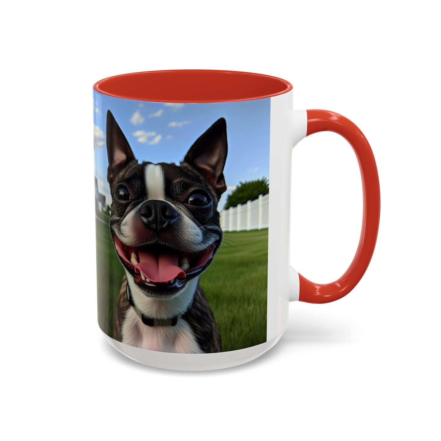 Boston Terrier Accent Coffee Mug - Perfect Gift for Dog Lovers