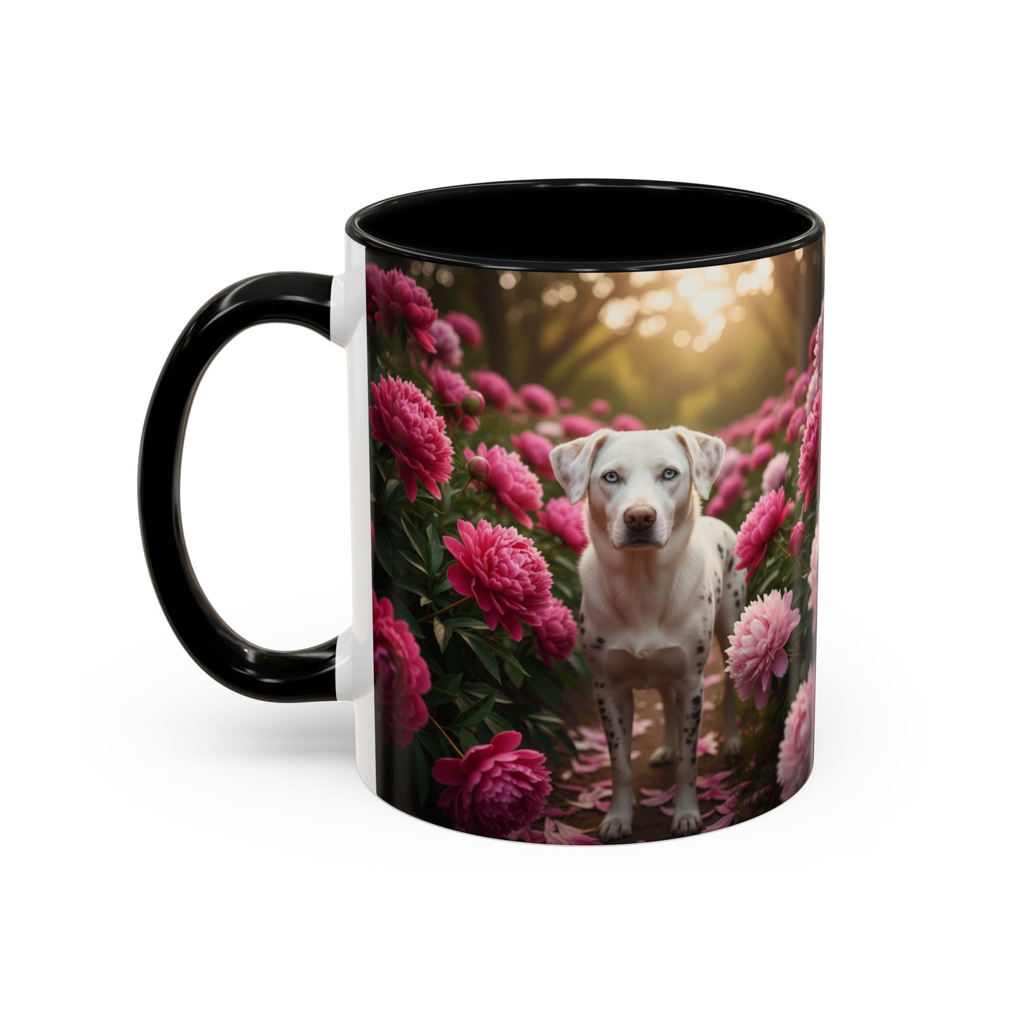 Catahoula Leopard Dog Accent Mug – Ceramic Coffee Cup