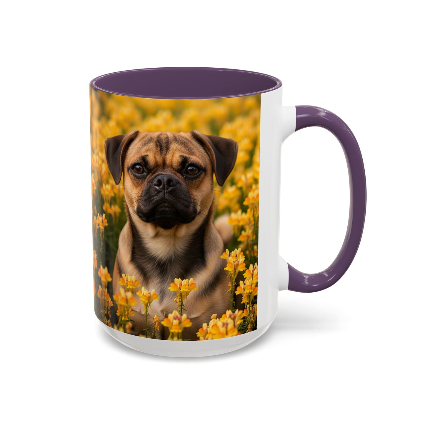 Taza de café con detalles de Puggle: el regalo perfecto para los amantes de los perros