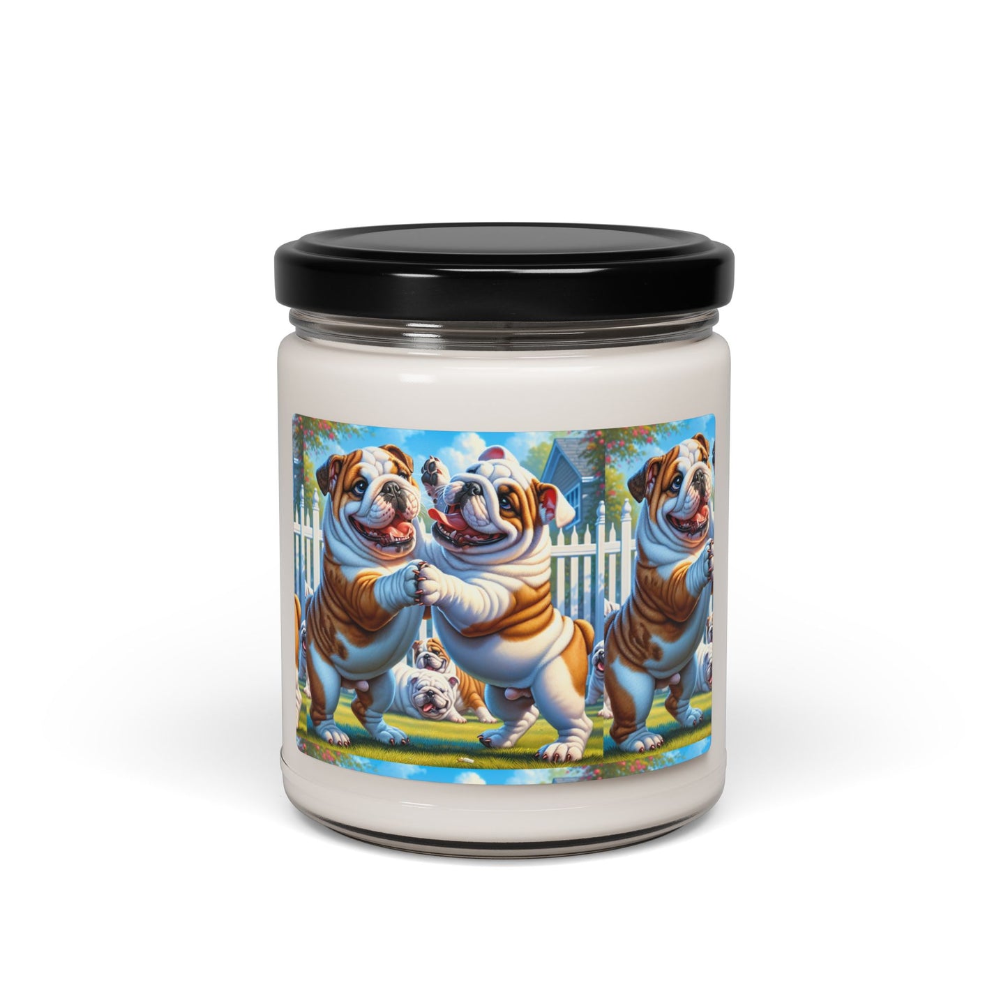 English Bulldog- Scented Soy Candle, 9oz