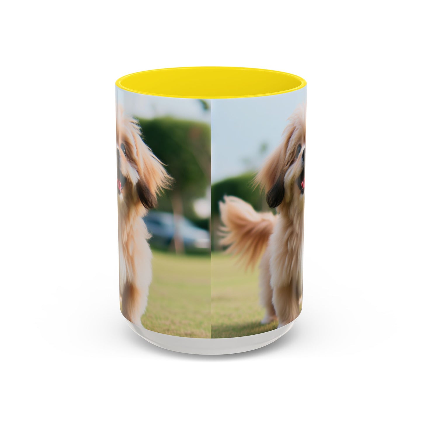 Taza de café con detalles de Pekapoo: el regalo perfecto para los amantes de los perros