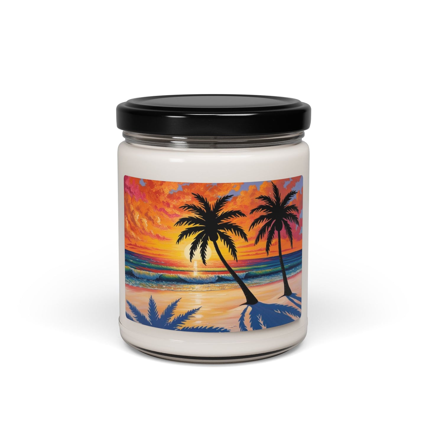 Brilliant Sunset at the Beach- Scented Soy Candle, 9oz