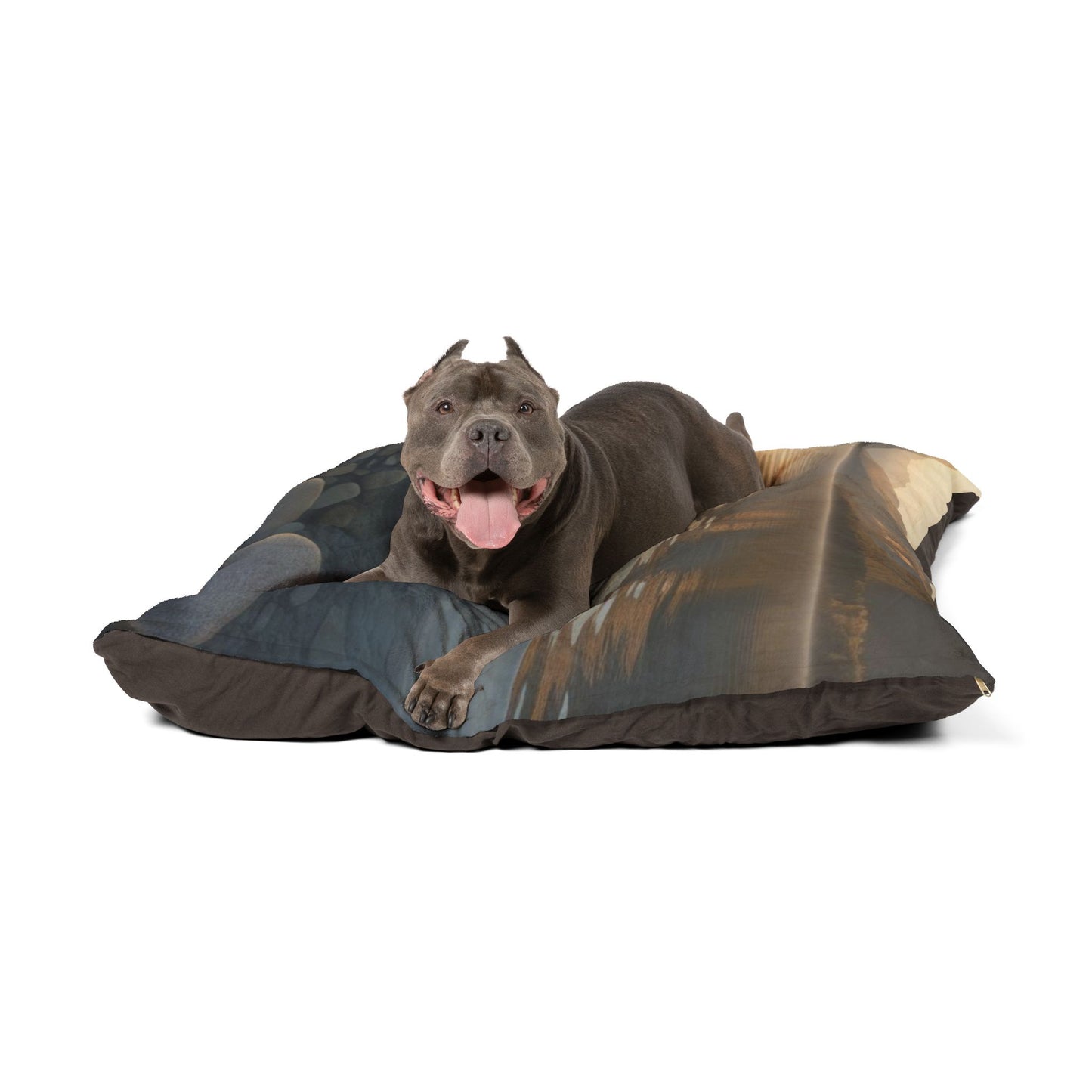 Ripple in a Mountain Lake Pet Bed