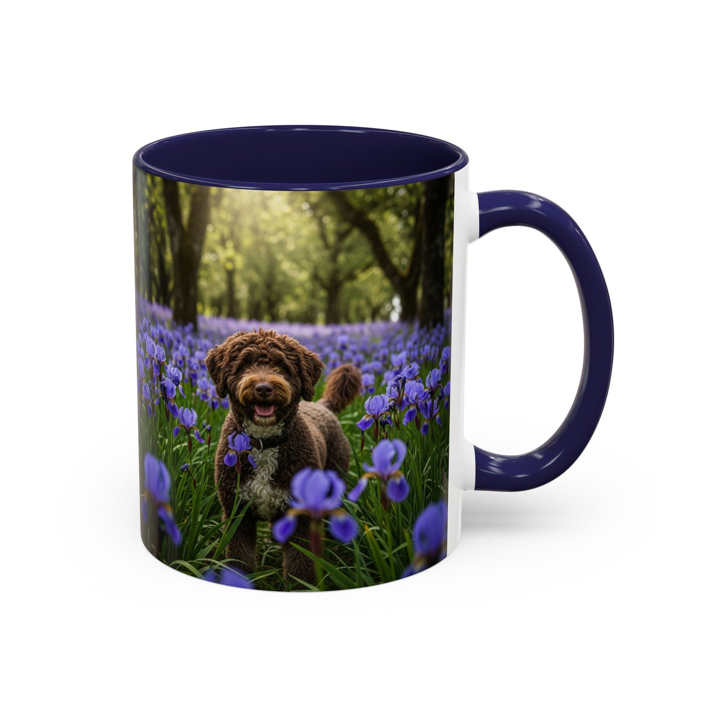 Mug à café avec motif de chien d'eau portugais - Cadeau idéal pour les amoureux des chiens