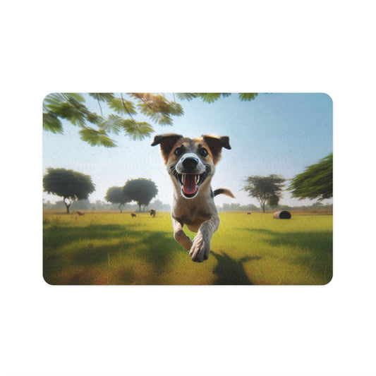 Pet Food Mat (12x18) - Indian Pariah Dog