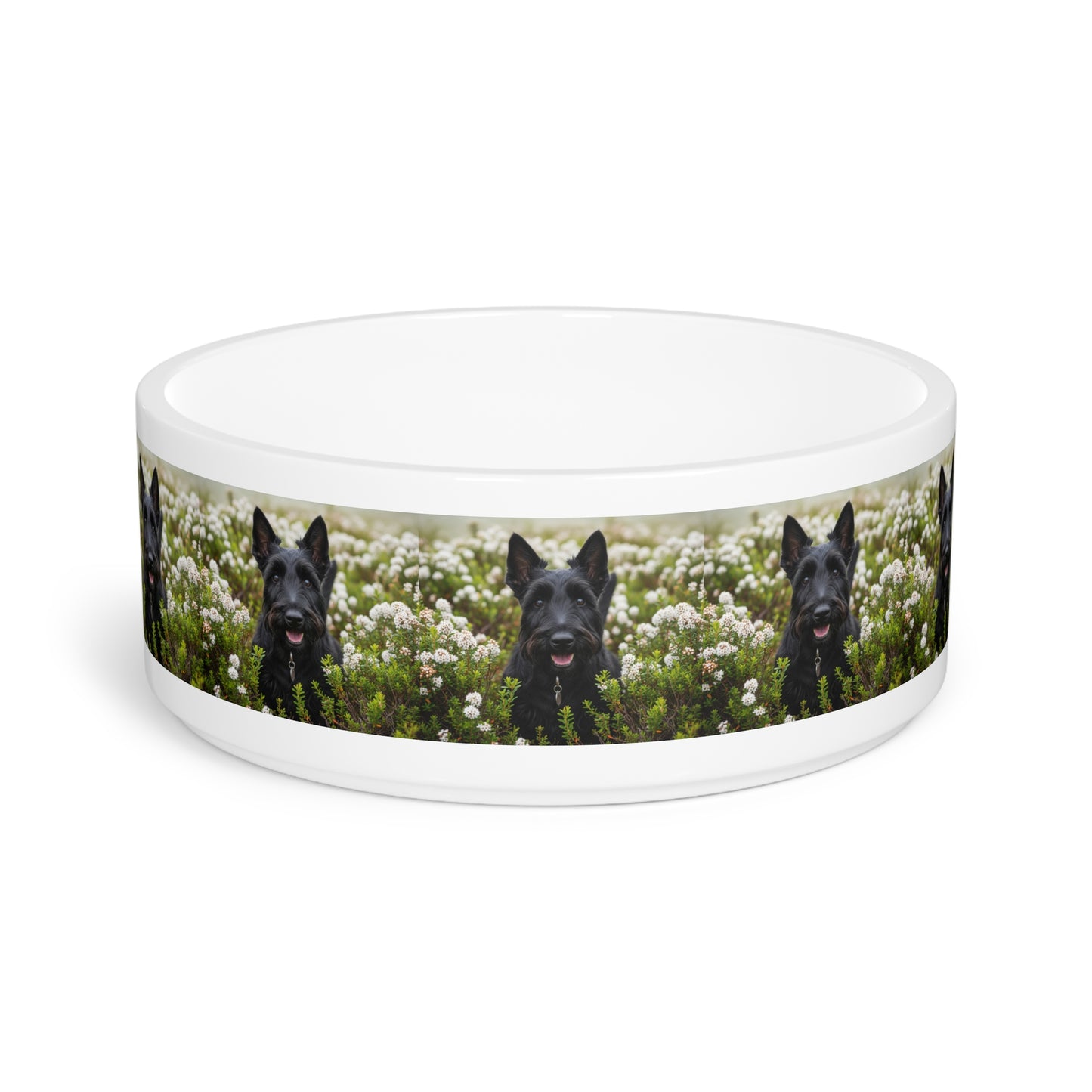 Ceramic Pet Bowl – 16 oz Dog Feeding Bowl