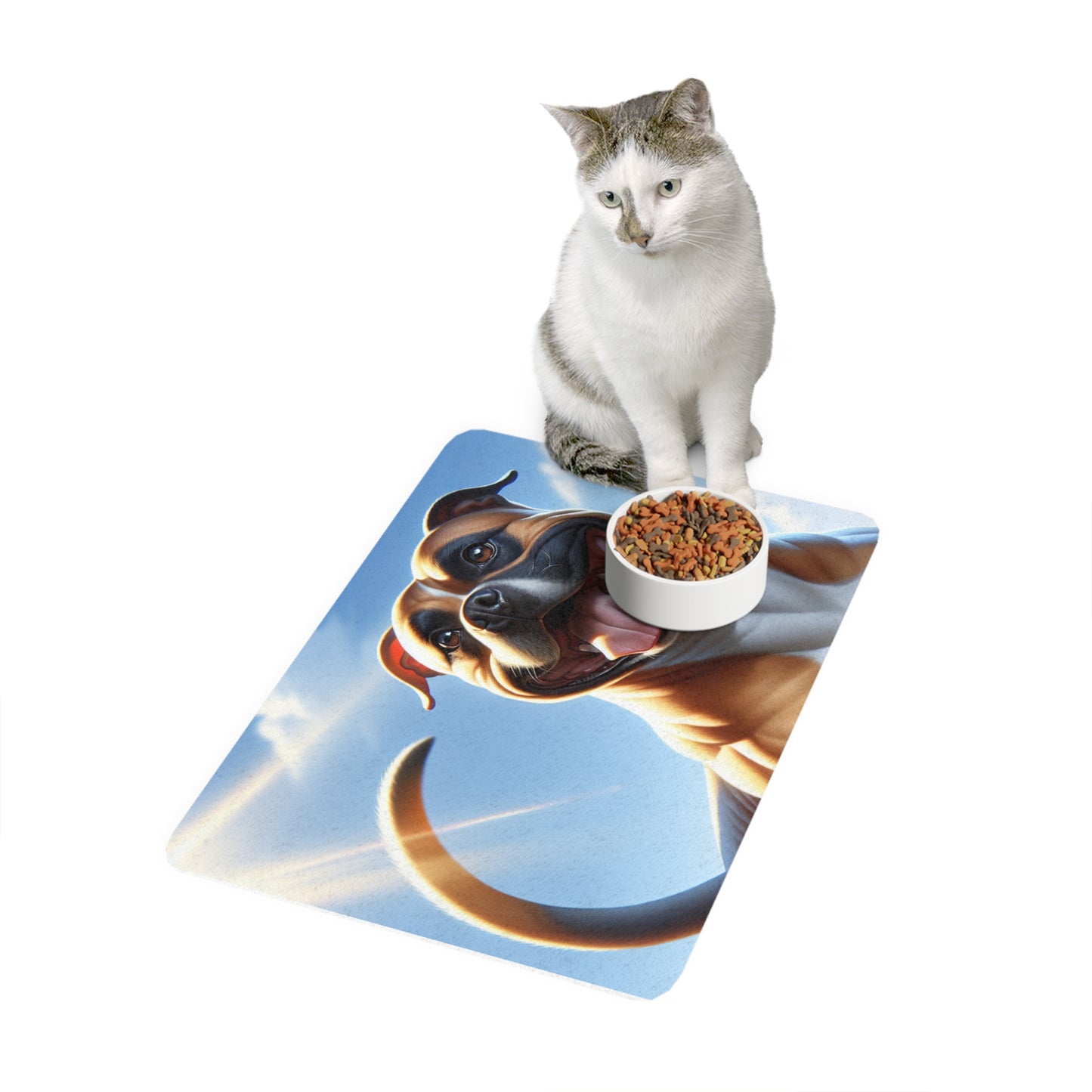 Pet Food Mat (12x18) - American Staffordshire Terrier