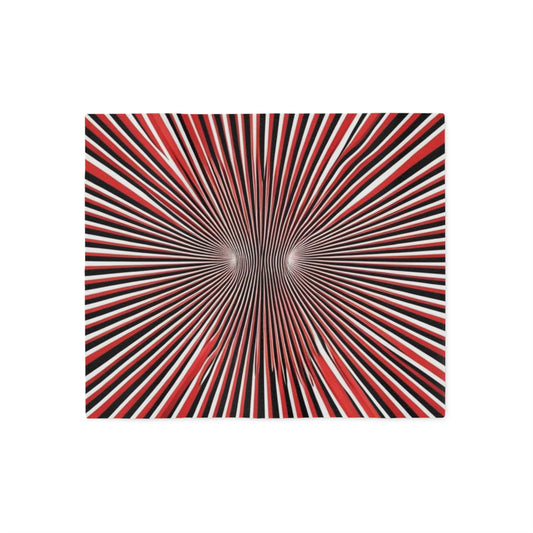 Optical Illusion Sweatshirt Blanket