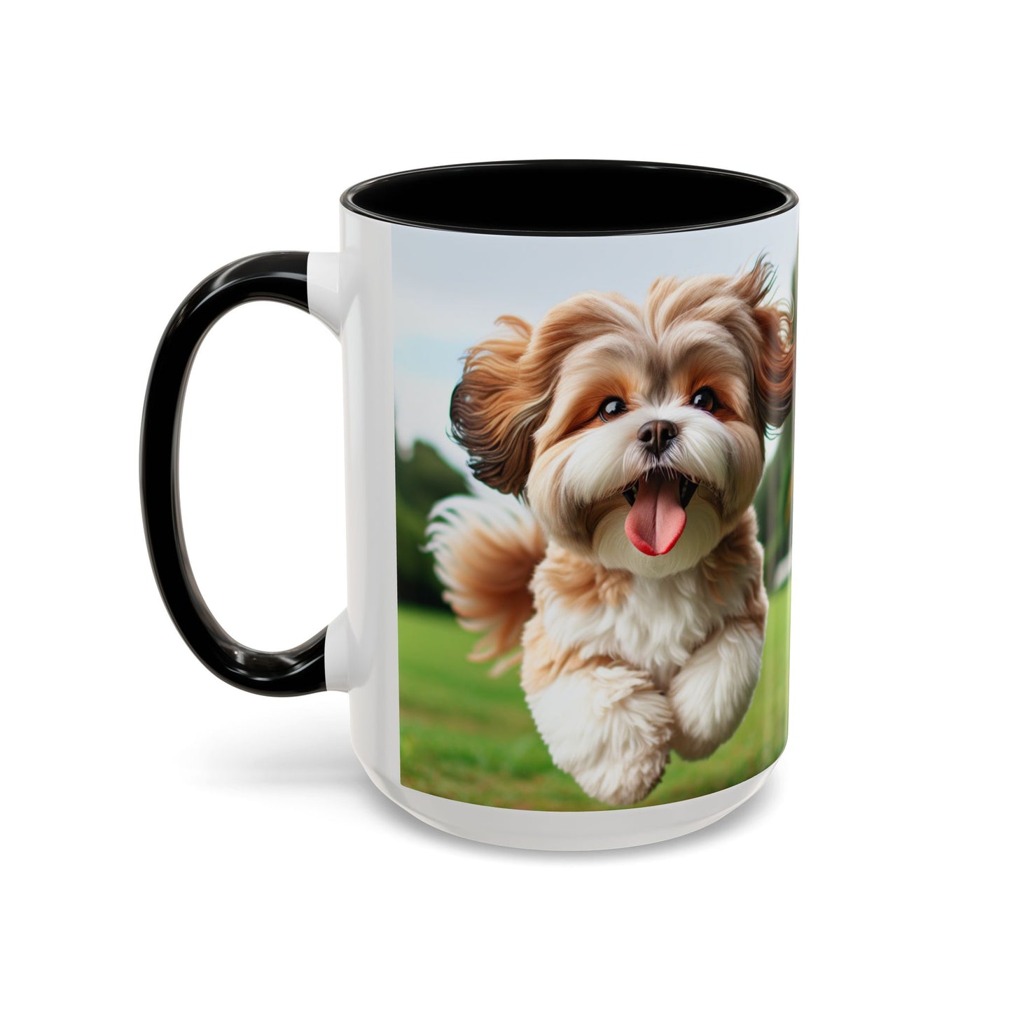 Taza con detalles de Lhasalier: el regalo perfecto para los amantes de los perros