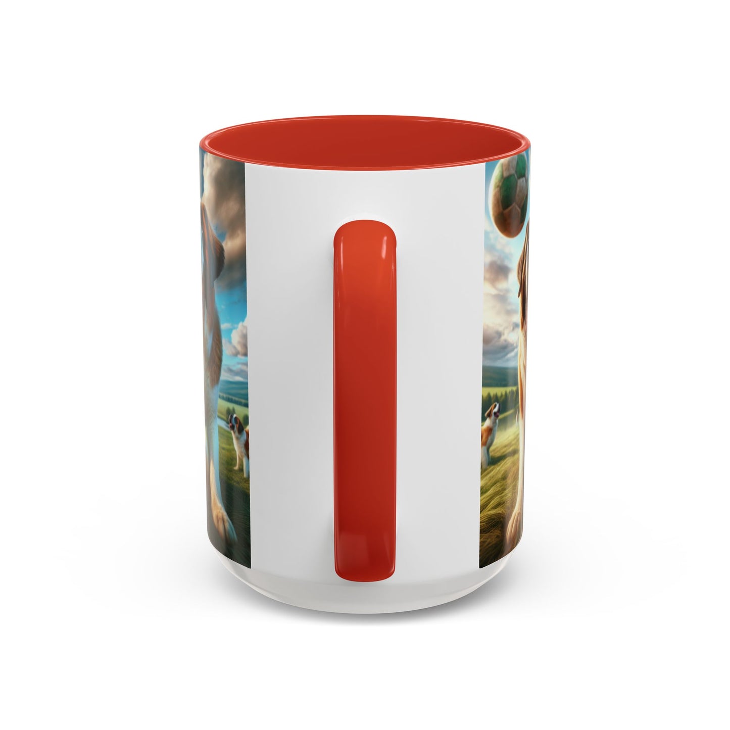 Saint Bernard Accent Coffee Mug - Perfect Gift for Dog Lovers