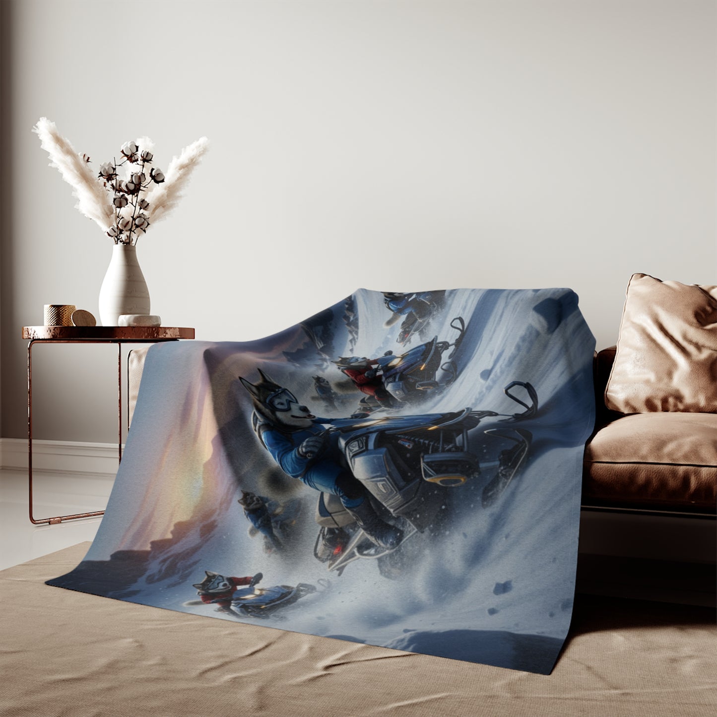 Alaskan Malamute Sweatshirt Blanket