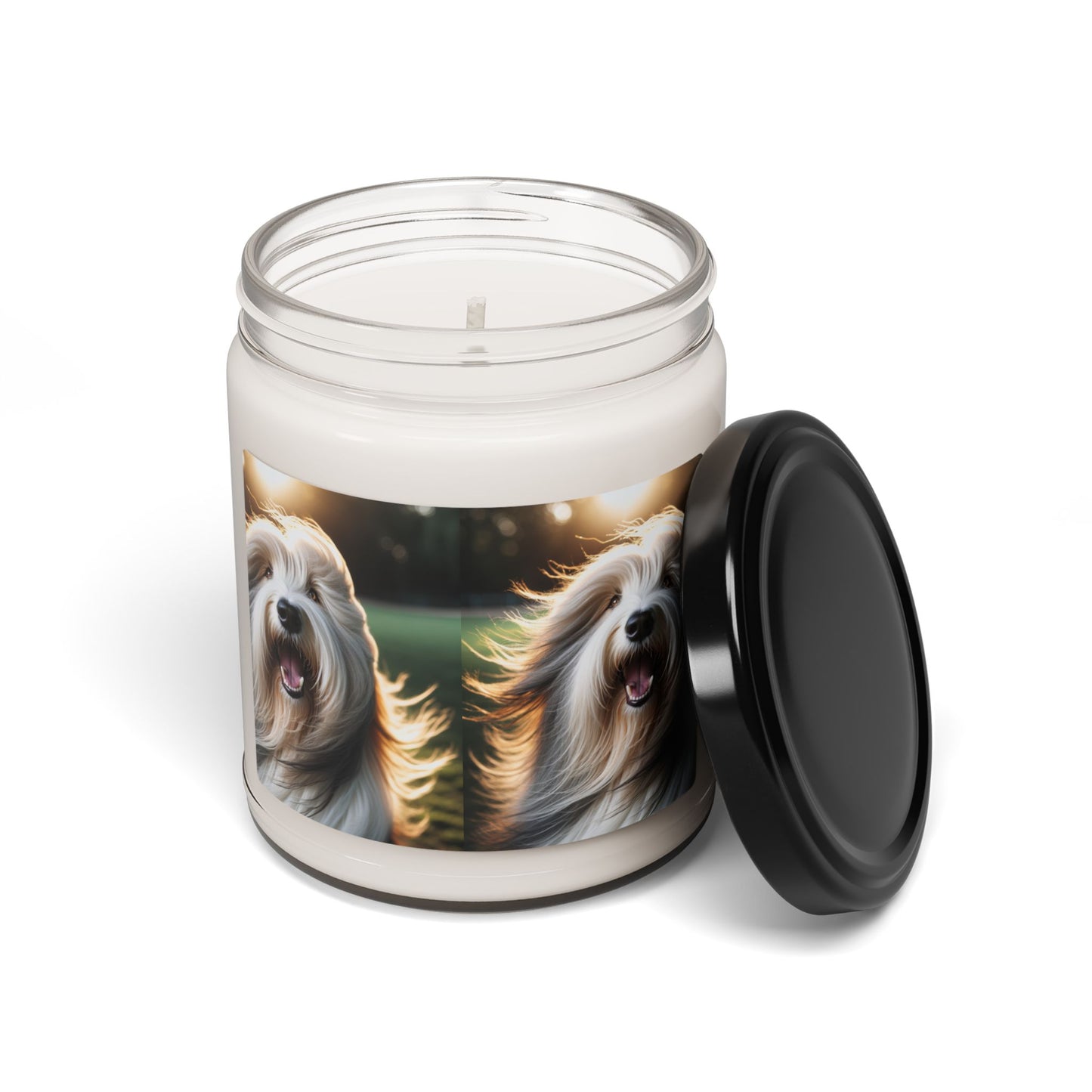 Bearded Collie- Scented Soy Candle, 9oz