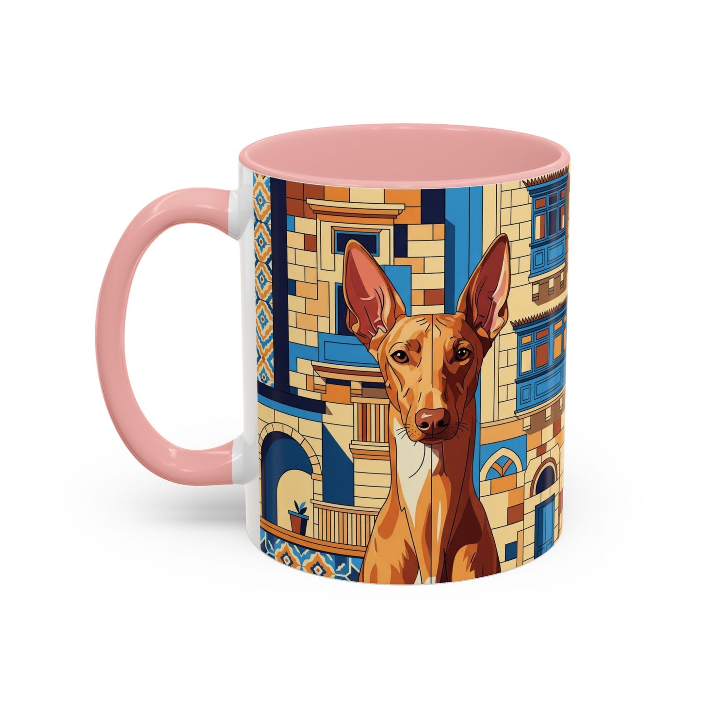 Taza de café con diseño de Pharaoh Hound: el regalo perfecto para los amantes de los perros.