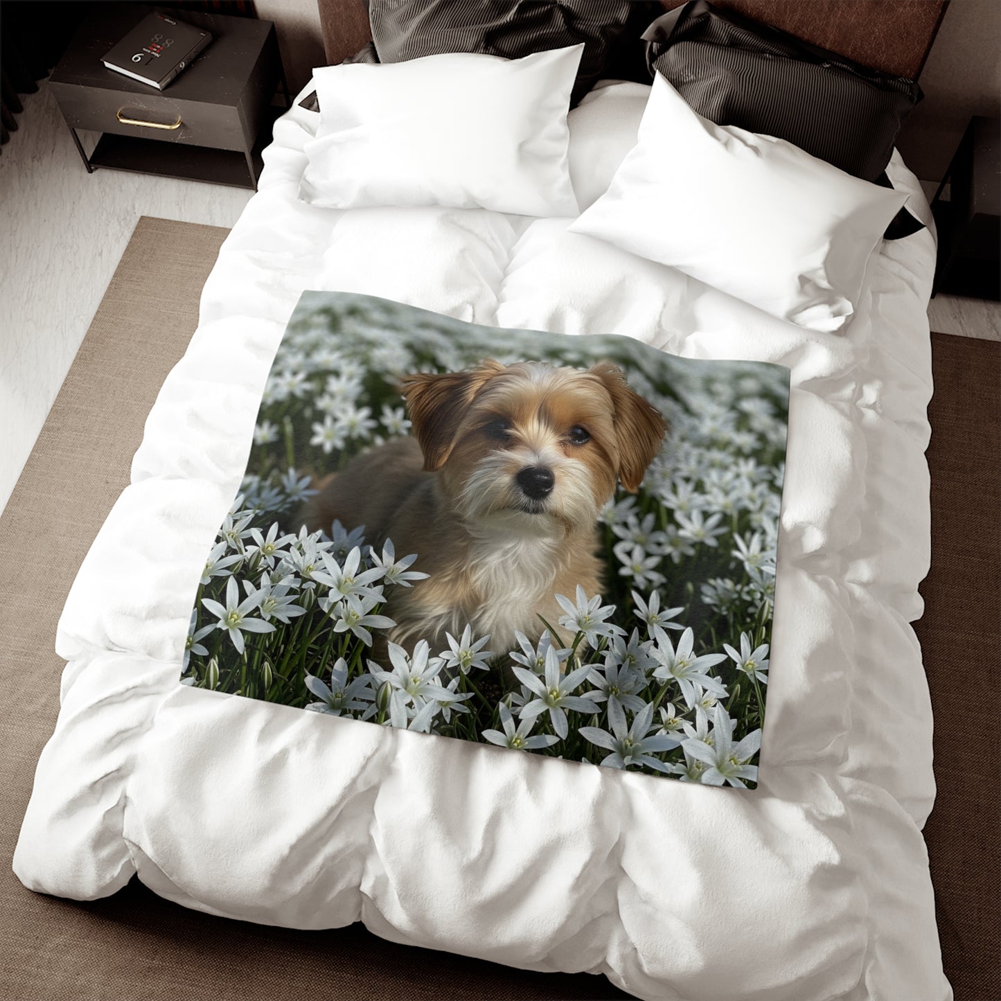 Couverture en sweat-shirt Morkie