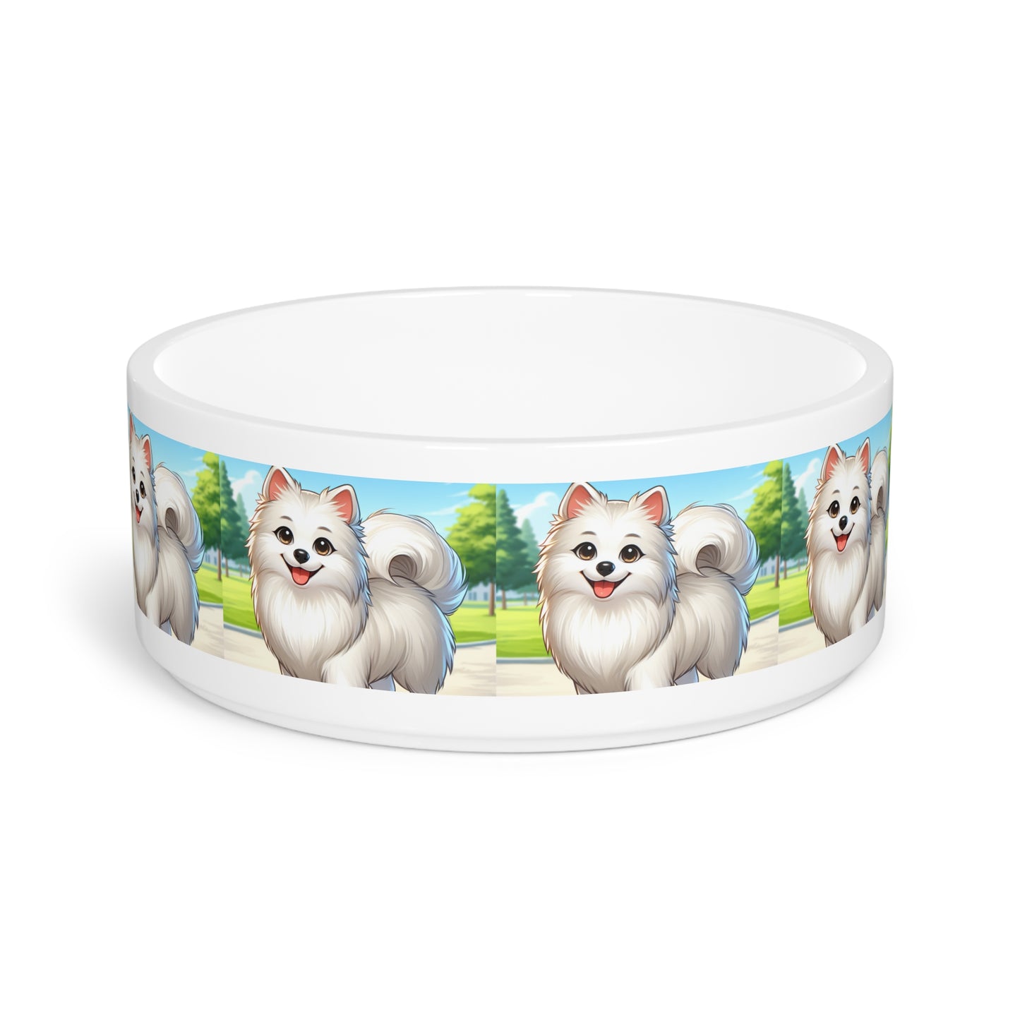 Indian Spitz Pet Bowl