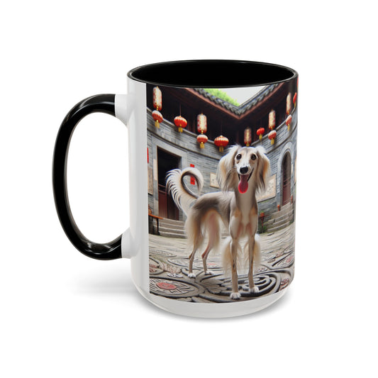 Chinese Saluki Accent Coffee Mug - Perfect Gift for Dog Lovers