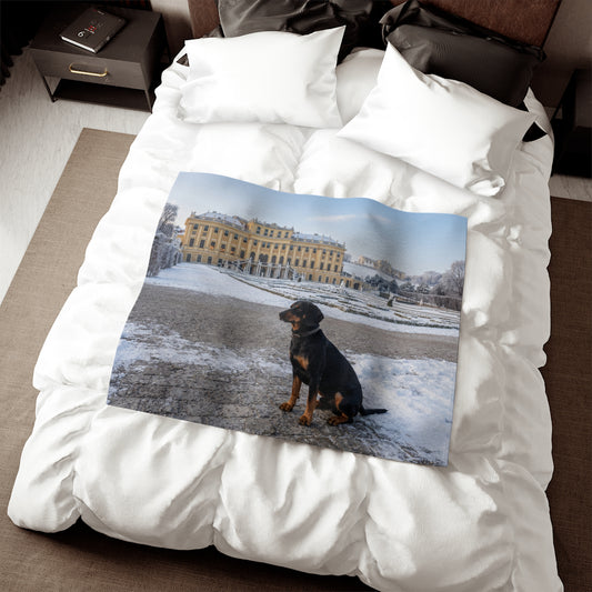 Austrian Black and Tan Hound Blanket