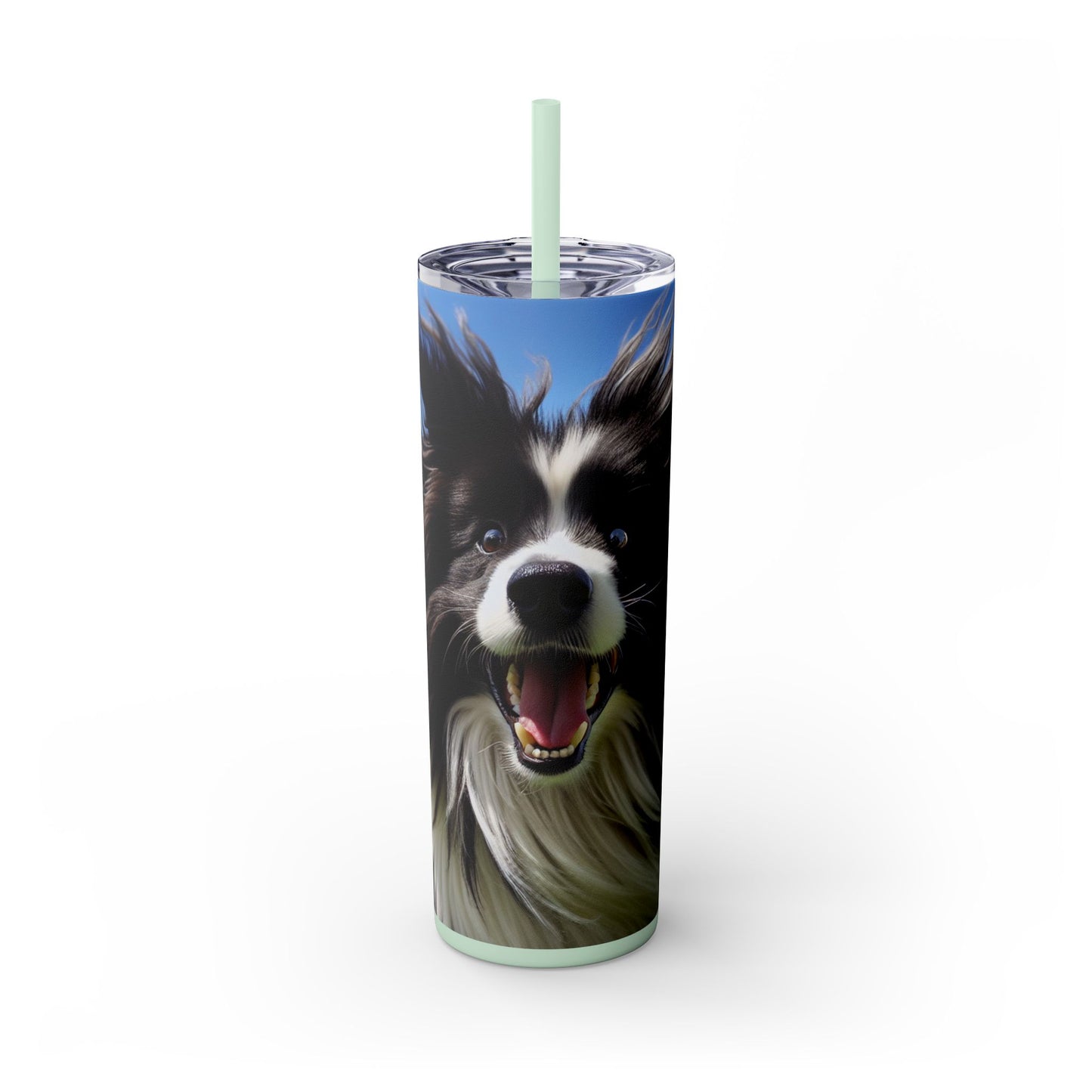 Portuguese Sheepdog Tumbler with Straw, 20oz