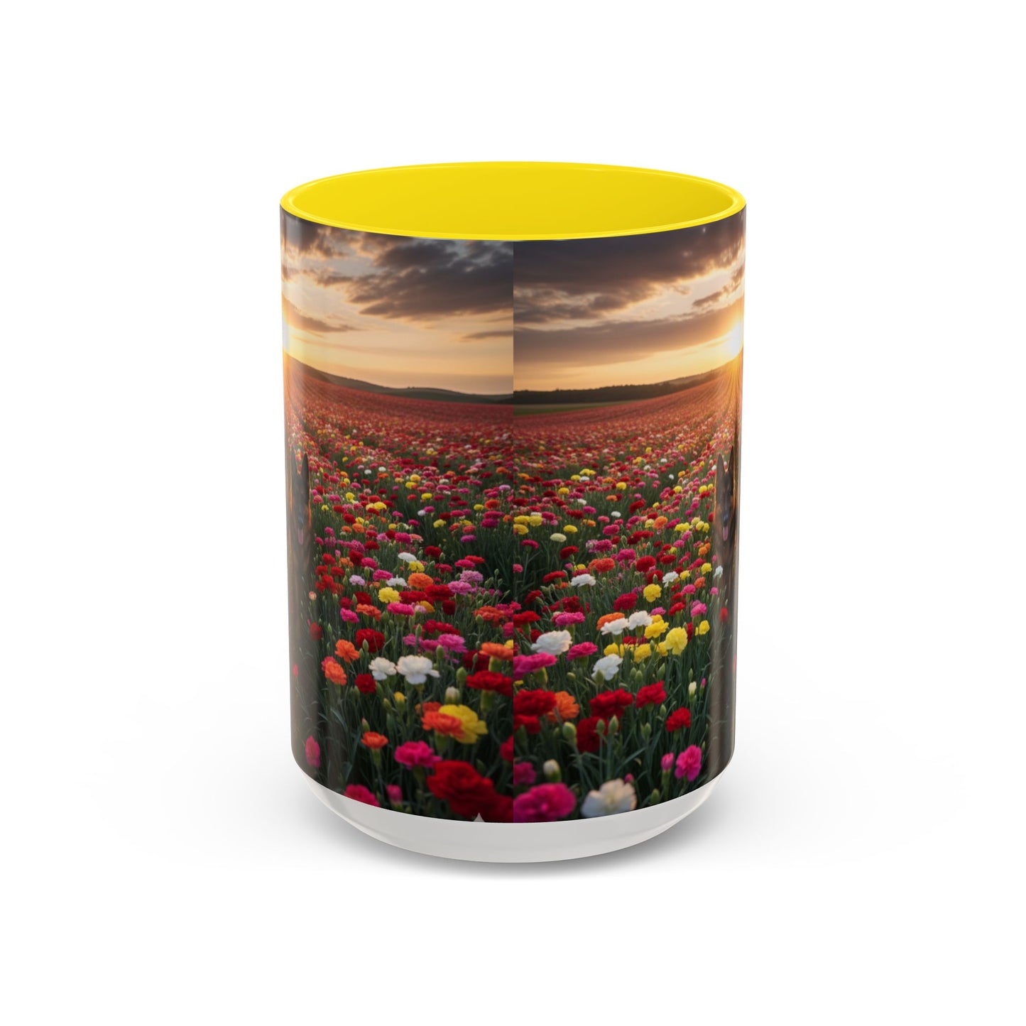 Taza de café con detalles de pastor alemán: el regalo perfecto para los amantes de los perros
