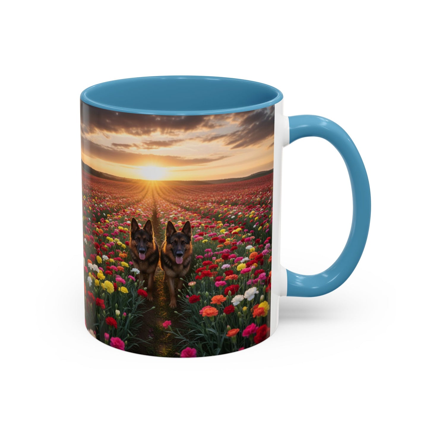 Taza de café con detalles de pastor alemán: el regalo perfecto para los amantes de los perros