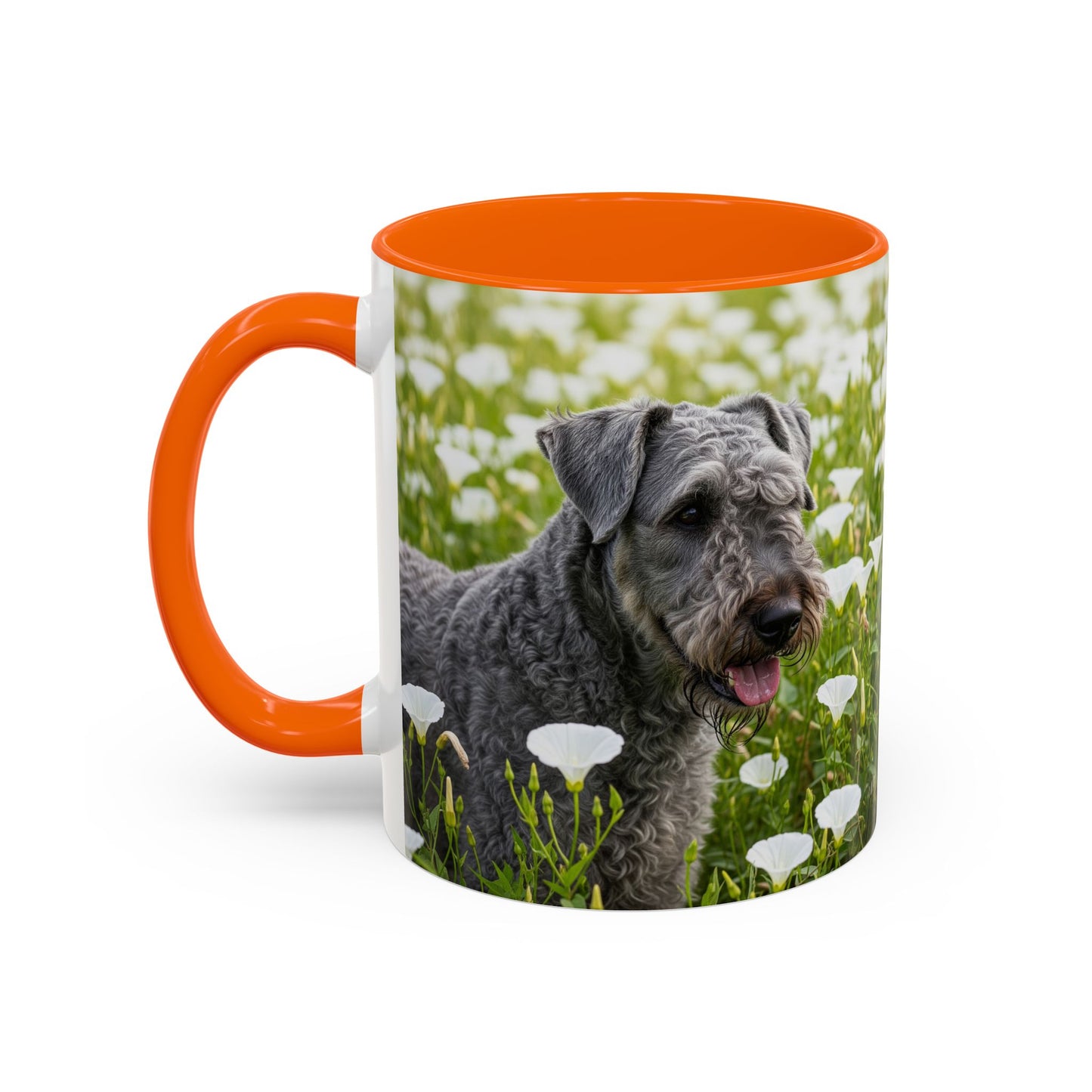 Taza de café con diseño de Kerry Blue Terrier: el regalo perfecto para los amantes de los perros.