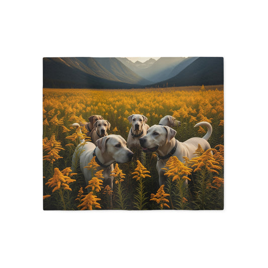 Mountain Cur Sweatshirt Blanket