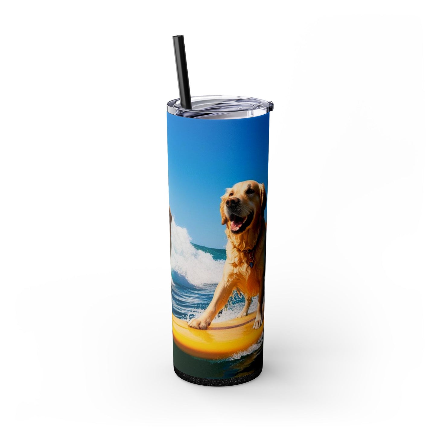 Surf Dogs Tumbler with Straw, 20oz