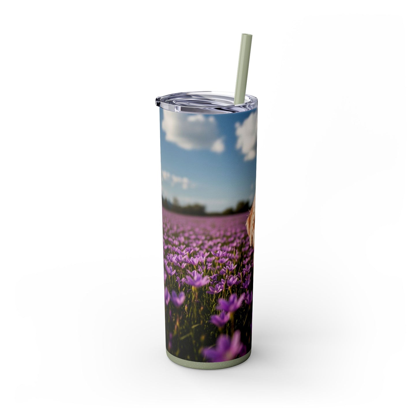 Lagotto Romagnolo Tumbler with Straw, 20oz