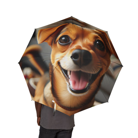 Chiweenie Semi-Automatic Foldable Umbrella