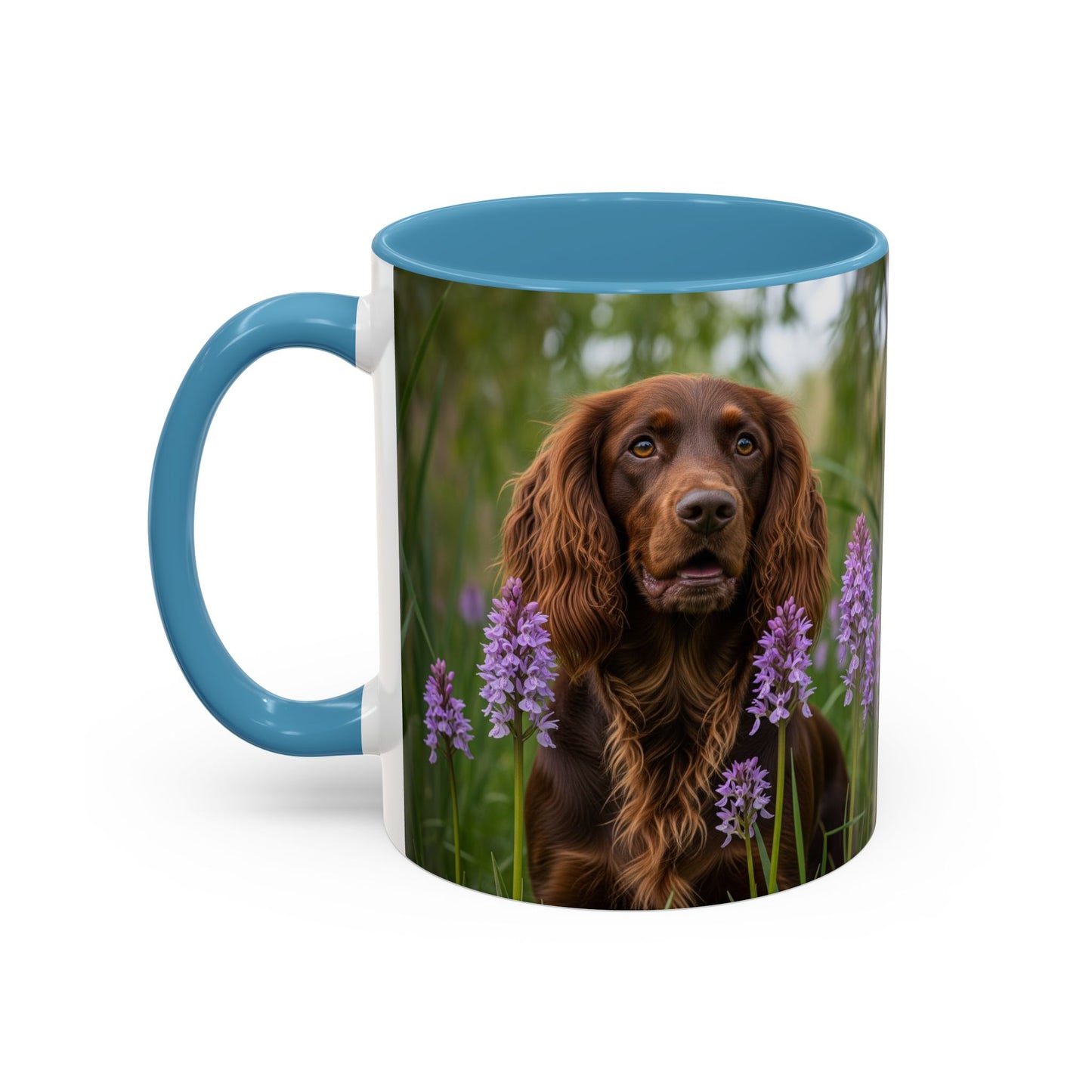 Mug à café à motif épagneul Pont-Audemer - Cadeau idéal pour les amoureux des chiens