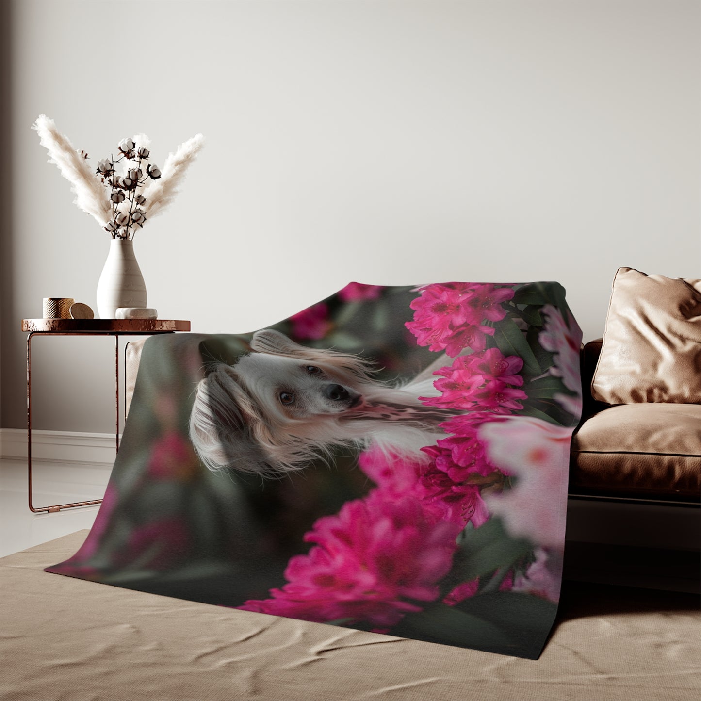 Chinese Crested Sweatshirt Blanket