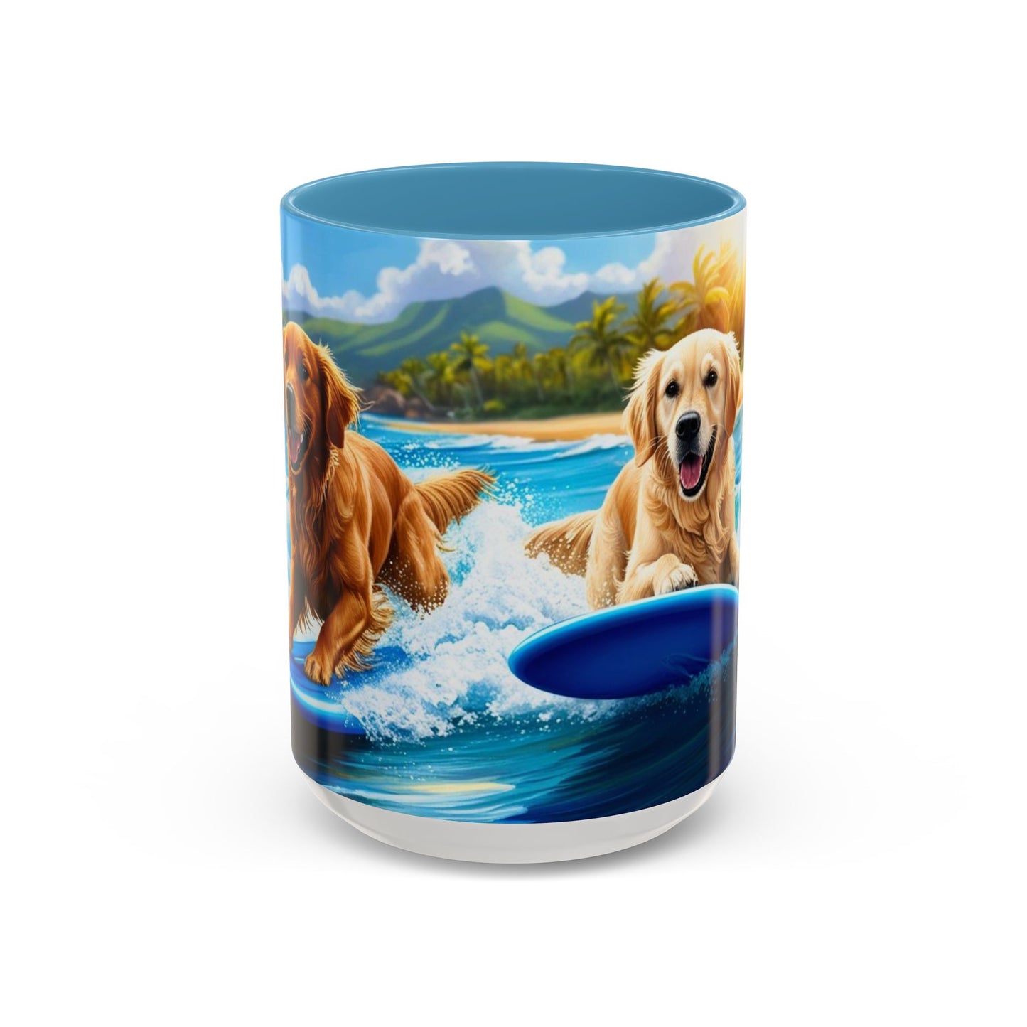 Taza de café con detalles de Surf Dogs: el regalo perfecto para los amantes de los perros
