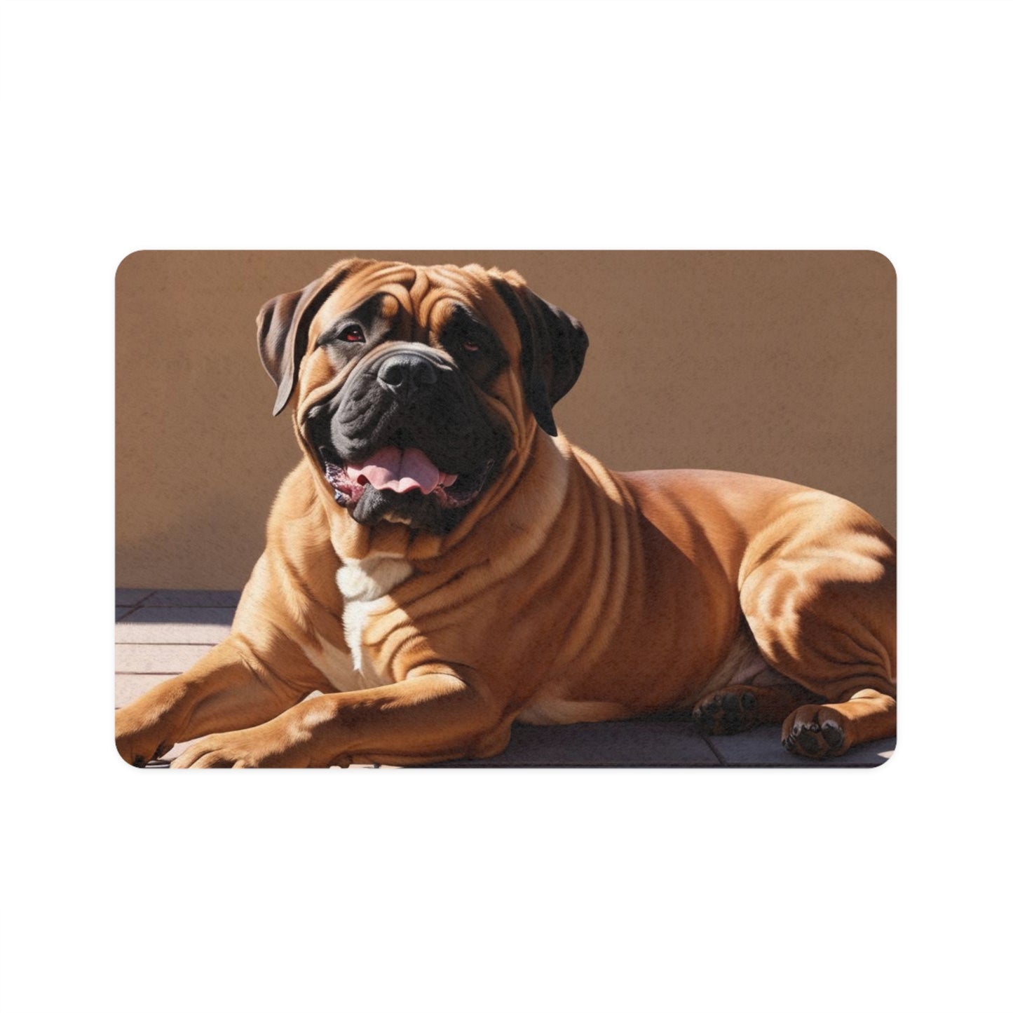 Pet Food Mat (12x18) - Neapolitan Mastiff