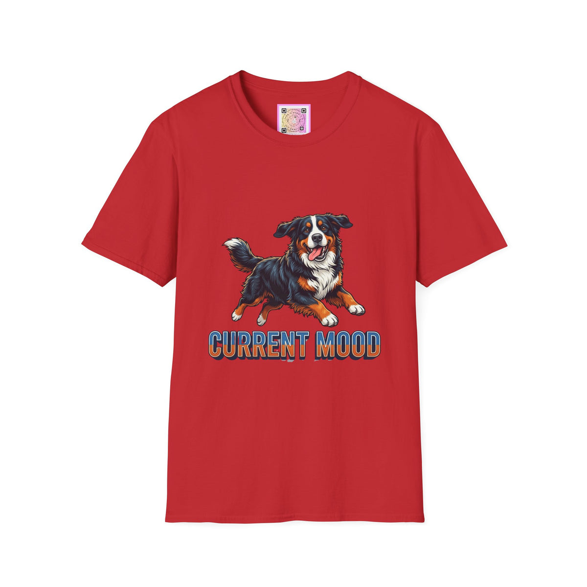Bernese Mountain Dog Current Mood Tee Shirt