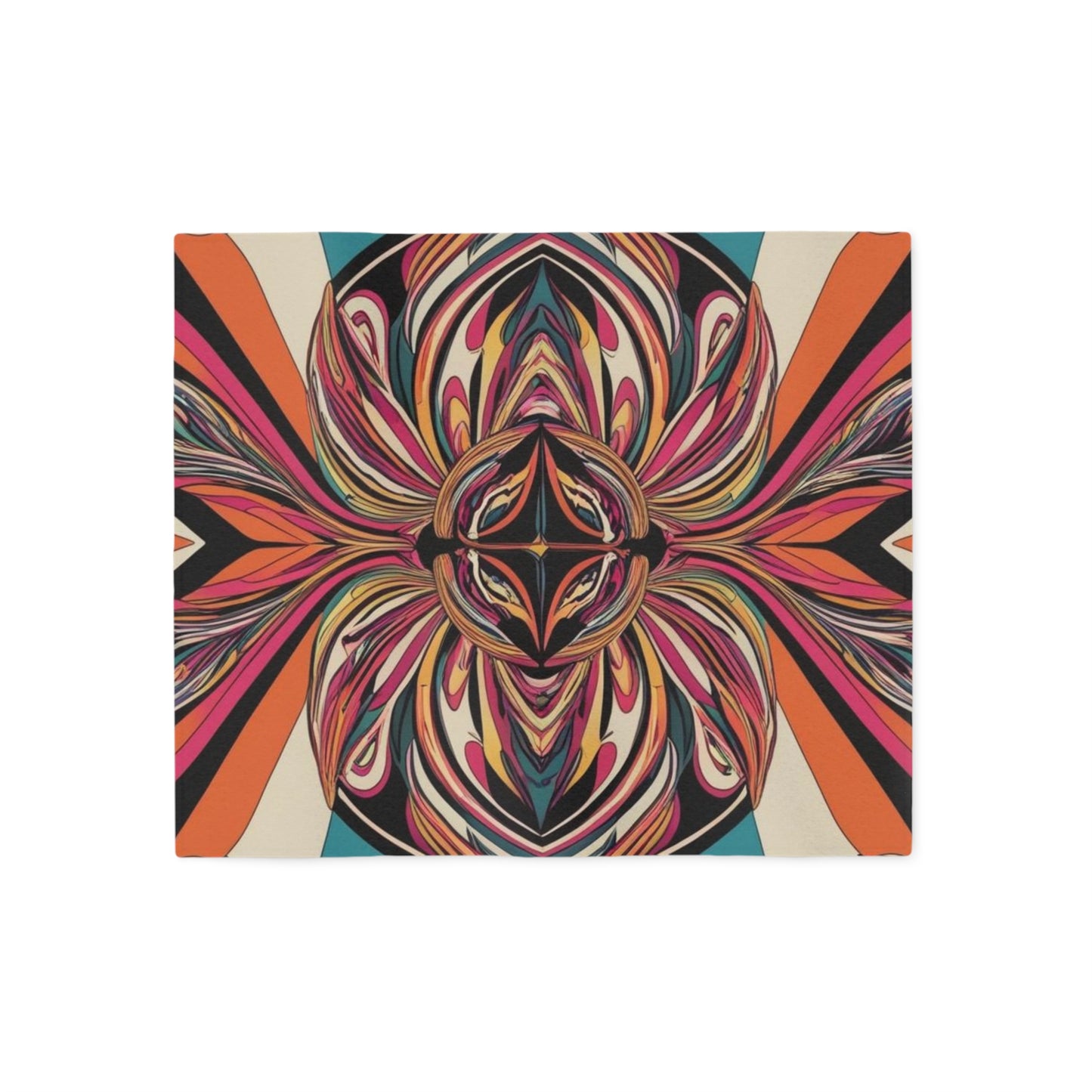 Sweat-shirt/couverture à illusion d'optique