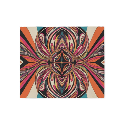 Optical Illusion Sweatshirt Blanket