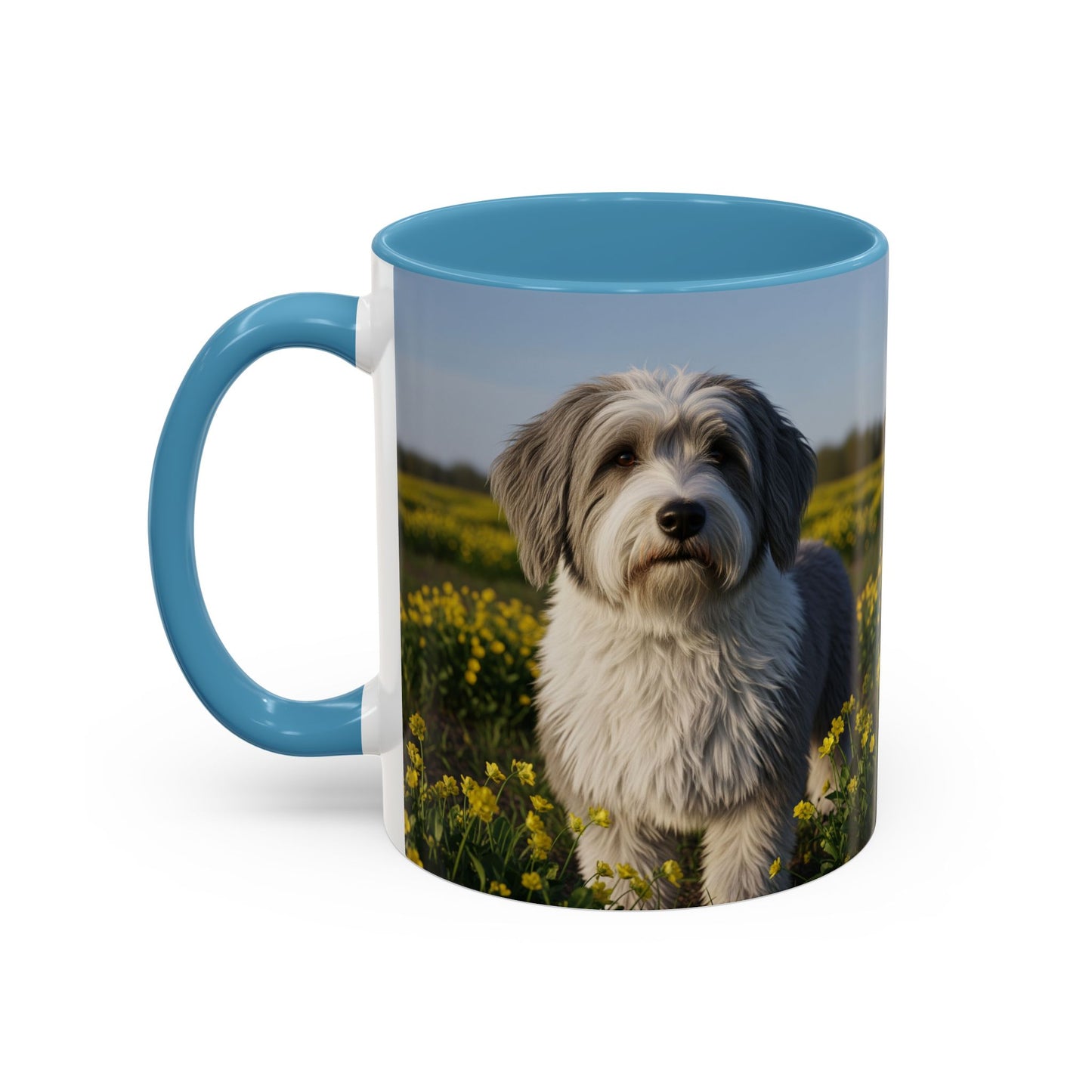 Taza de café con diseño de perro pastor polaco de las tierras bajas: el regalo perfecto para los amantes de los perros.