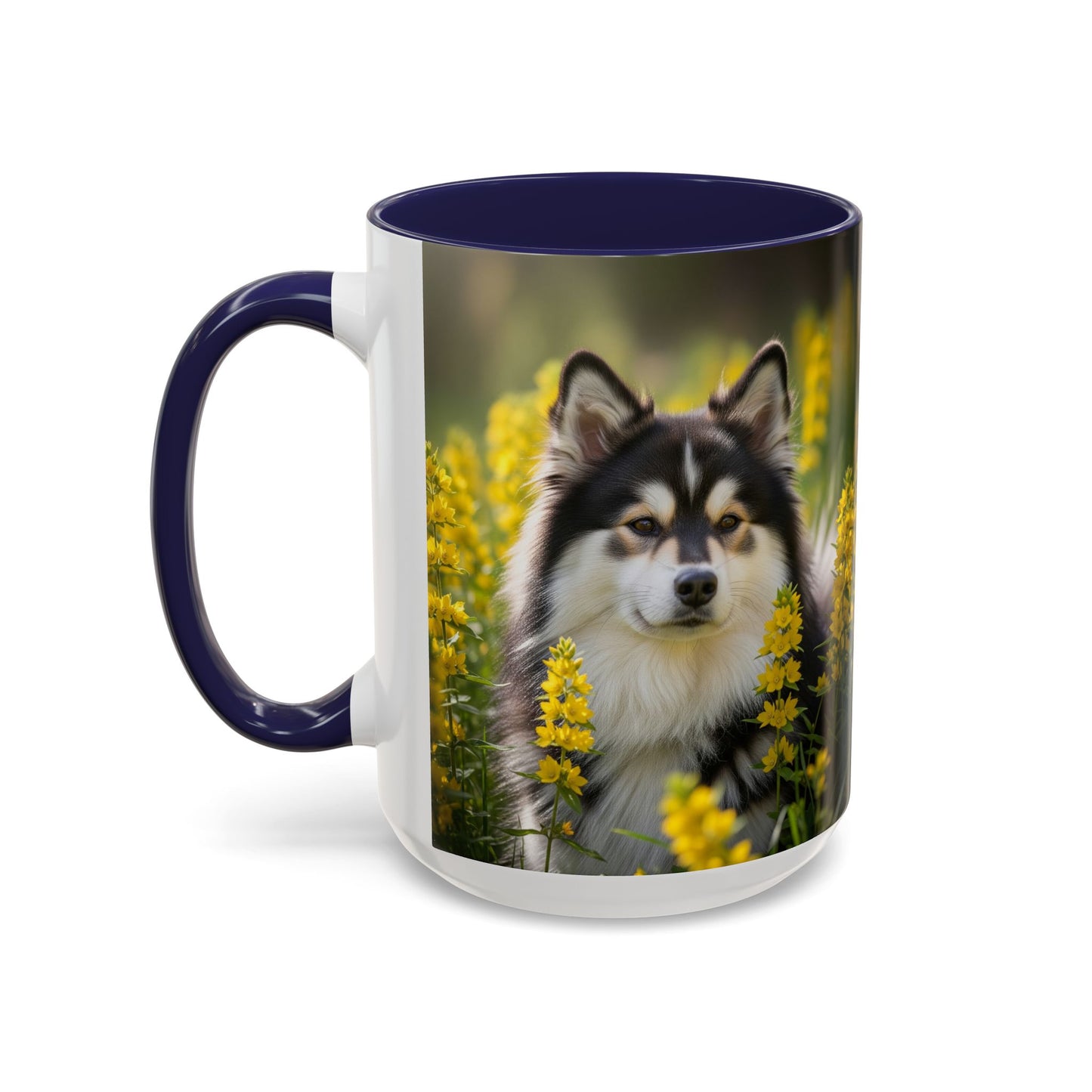 Taza con diseño de perro lapón sueco: el regalo perfecto para los amantes de los perros.