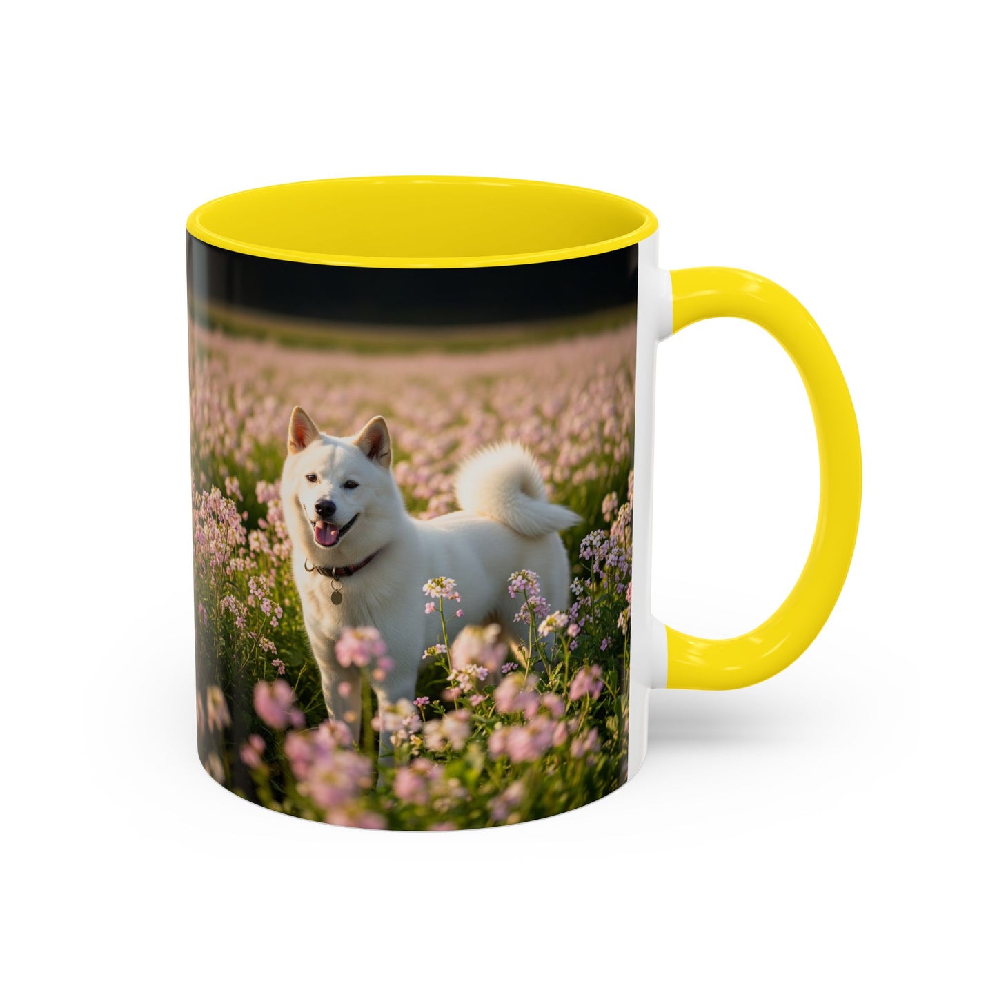 Mug Kishu Ken Accent Coffee - Cadeau idéal pour les amoureux des chiens