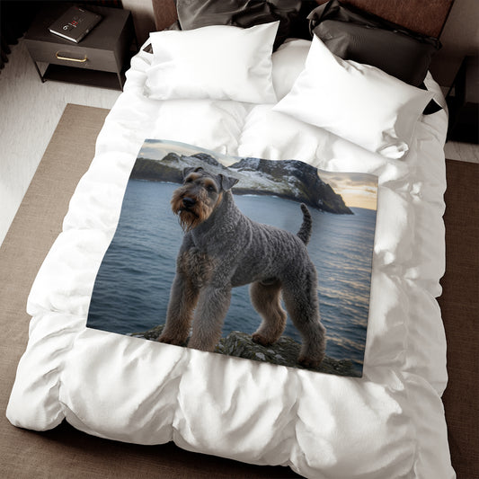 Kerry Blue Terrier Blanket