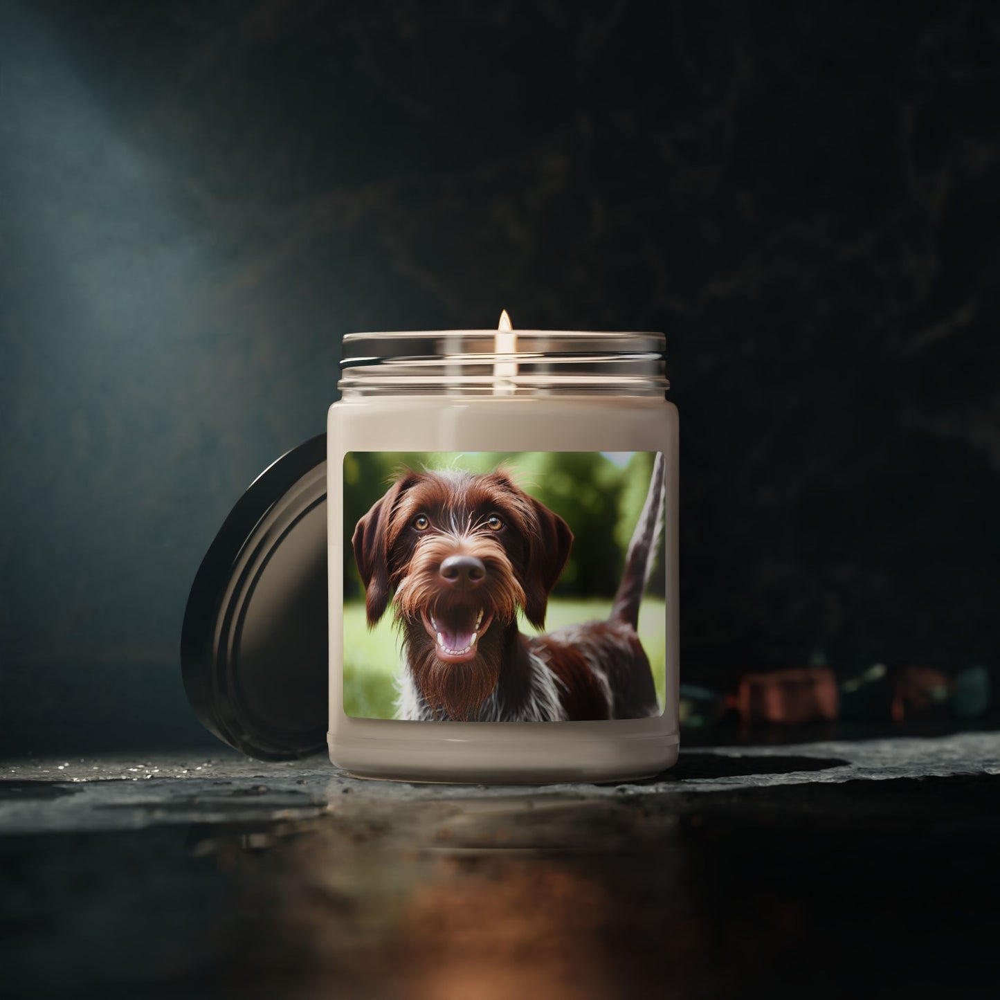 Wirehaired Slovakian Pointer- Scented Soy Candle, 9oz