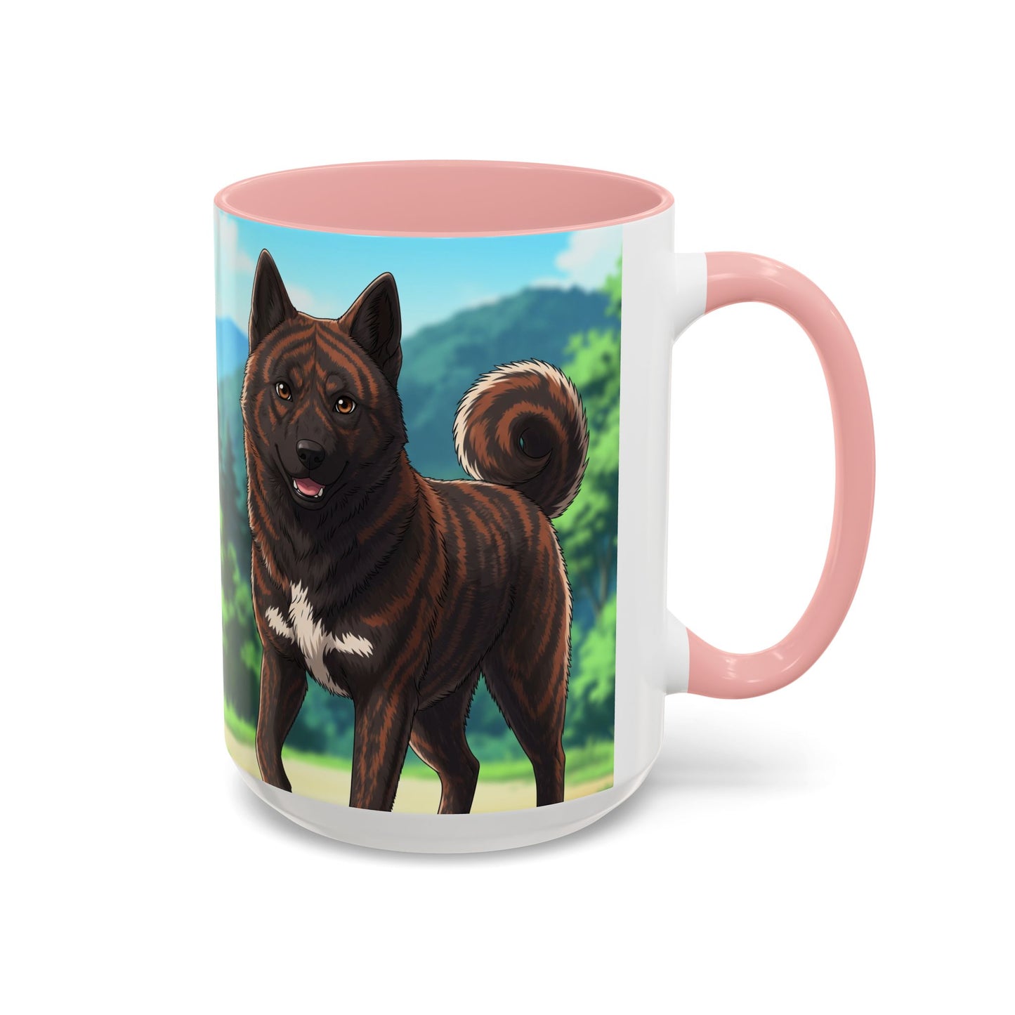 Mug à café Kai Ken Accent - Le cadeau idéal pour les amoureux des chiens