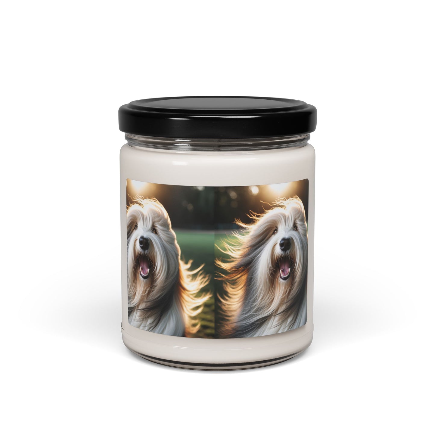 Bearded Collie- Scented Soy Candle, 9oz