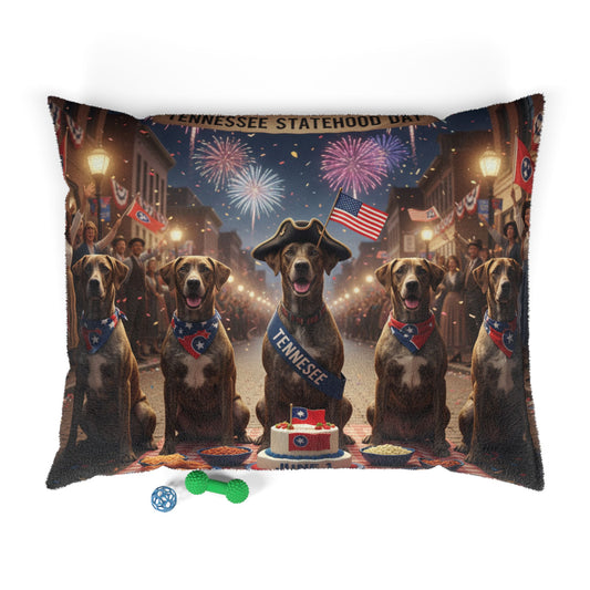 Tennessee Statehood Celebration Dog Bed