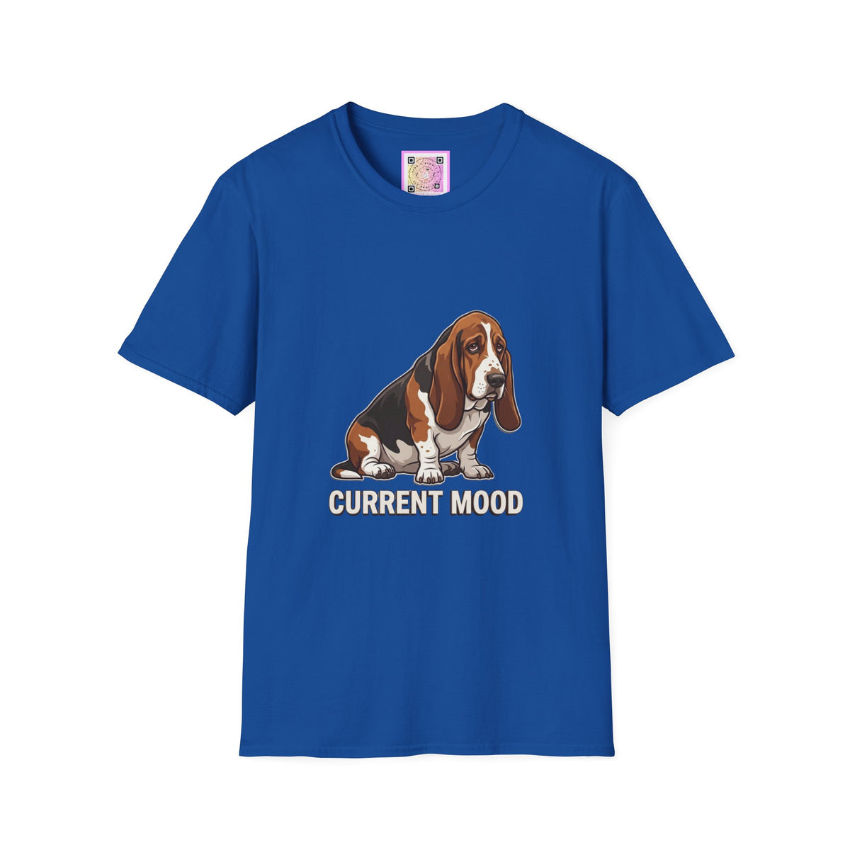 Basset Hound Current Mood Tee Shirt